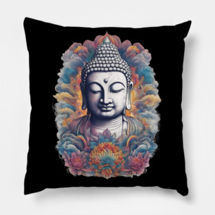 Nirvana Buddhism Pillow