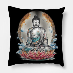 Karma Buddhism Pillow