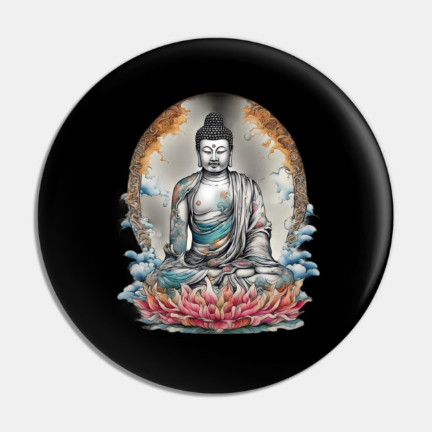 Karma Buddhism Pin by animegirlnft