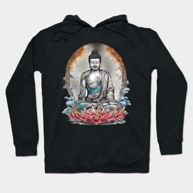 Karma Buddhism Hoodie by animegirlnft