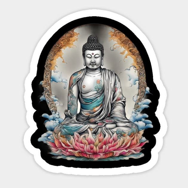 Karma Buddhism Magnet by animegirlnft