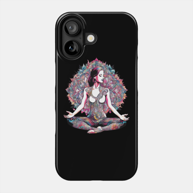 Vinyasa Yoga Phone Case by animegirlnft