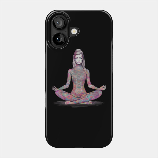 Mindfulness Meditation Phone Case by animegirlnft
