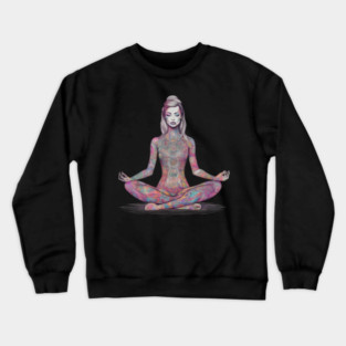 Mindfulness Meditation Crewneck Sweatshirt