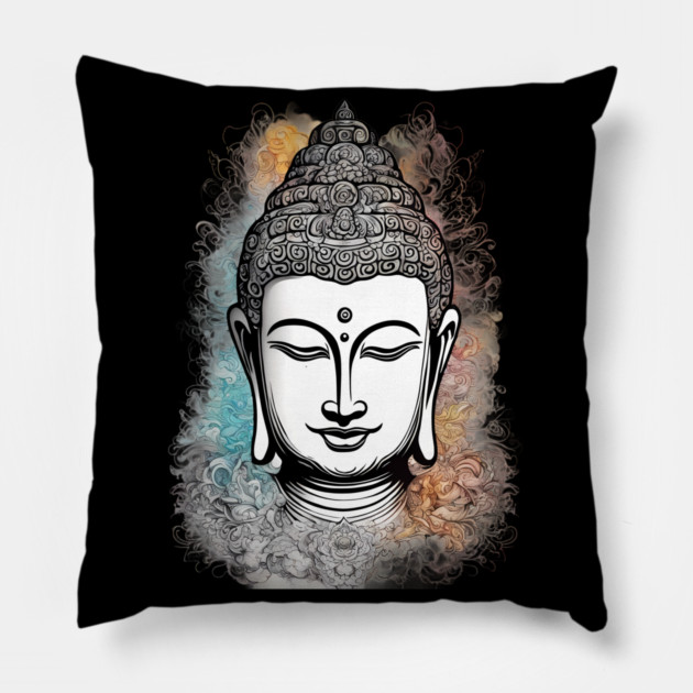 Triratna Buddhism Pillow by animegirlnft