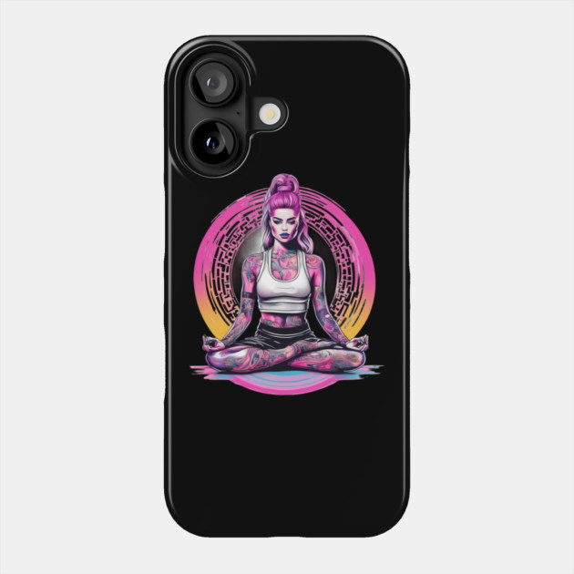 Restorative Yoga Phone Case by animegirlnft