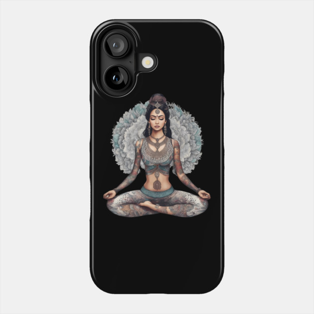 Buddhist Meditation Phone Case by animegirlnft