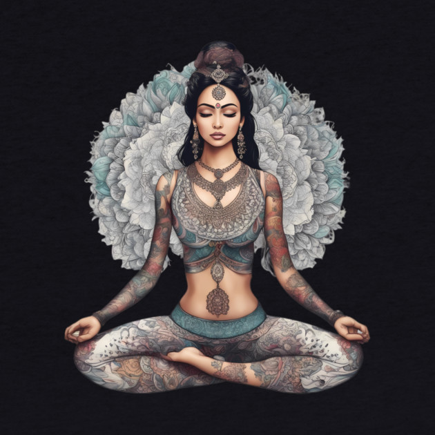 Buddhist Meditation by animegirlnft