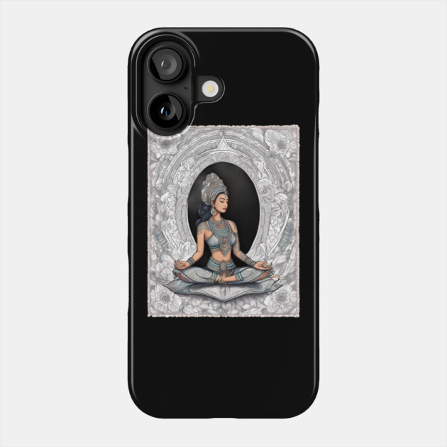 Iyengar Yoga Phone Case by animegirlnft