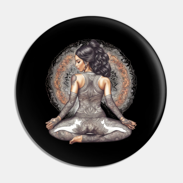 Bikram Yoga Pin by animegirlnft