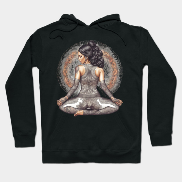 Bikram Yoga Hoodie by animegirlnft