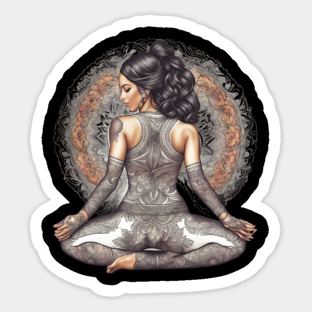 Bikram Yoga Magnet by animegirlnft