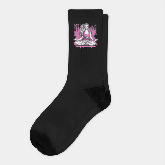 Yoga Nidra Socks by animegirlnft