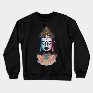 Wheel Of Life Buddhism Crewneck Sweatshirt