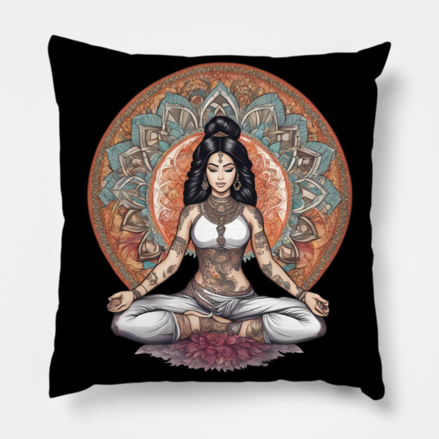 Yin Yoga Pillow by animegirlnft