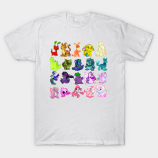 A Neopets Rainbow T-Shirt