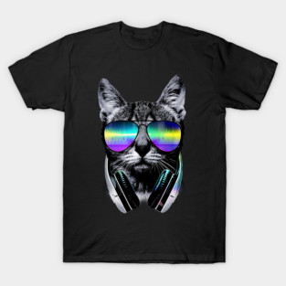 Music lover cat T-Shirt