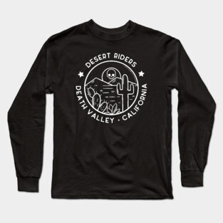 Desert Riders Death Valley California Long Sleeve T-Shirt