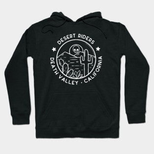 Desert Riders Death Valley California Hoodie