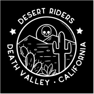 Desert Riders Death Valley California Posters and Art