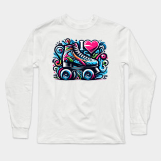 Roller Skating Long Sleeve T-Shirt