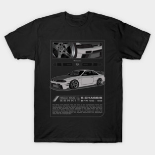 Silvia S14 Zenki (gray) T-Shirt