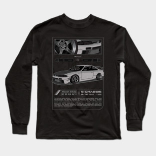 Silvia S14 Zenki (gray) Long Sleeve T-Shirt