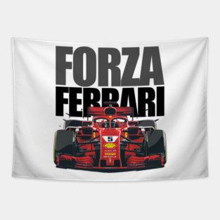 Forza Ferrari F1 Tapestry