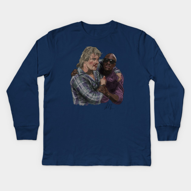 They Live: She's In Heat Kids Long Sleeve T-Shirt by 51Deesigns