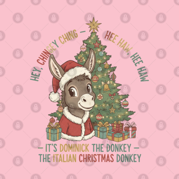Italian Christmas Donkey T-Shirt