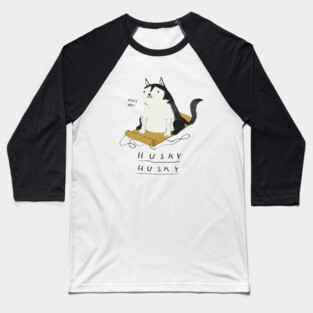 husky husky Baseball T-Shirt