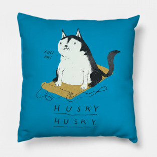 husky husky Pillow
