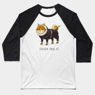 shiba inu-it Baseball T-Shirt