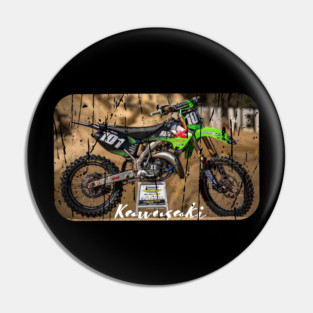 KAWASAKI DIRT BIKE MOTO CROSS Pin