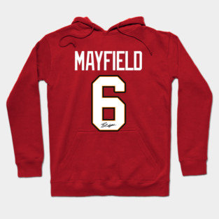 Baker Mayfield - Team Jersey # 6 Hoodie