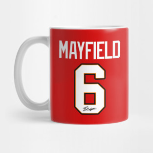 Baker Mayfield - Team Jersey # 6 Mug
