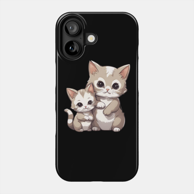 Kawaii Kitten Phone Case by animegirlnft