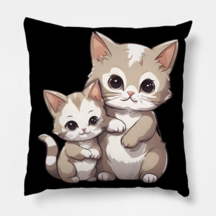 Kawaii Kitten Pillow