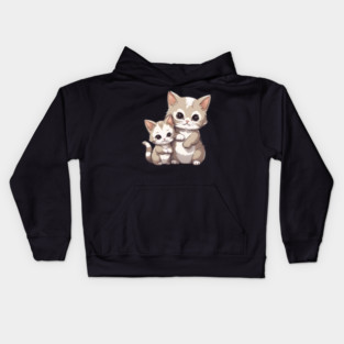 Kawaii Kitten Kids Hoodie