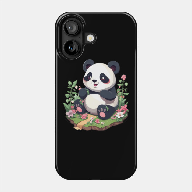 Fat Panda Phone Case by animegirlnft