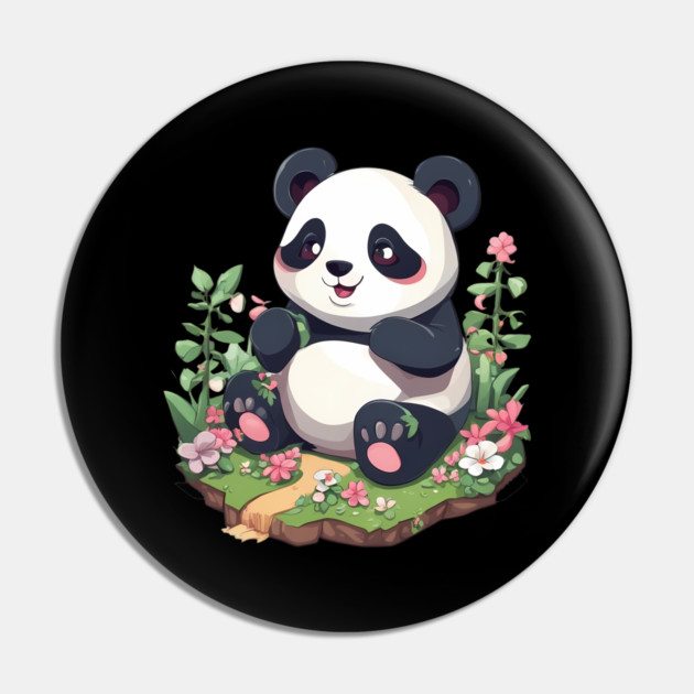 Fat Panda Pin by animegirlnft