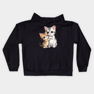Playful Cats Kids Hoodie