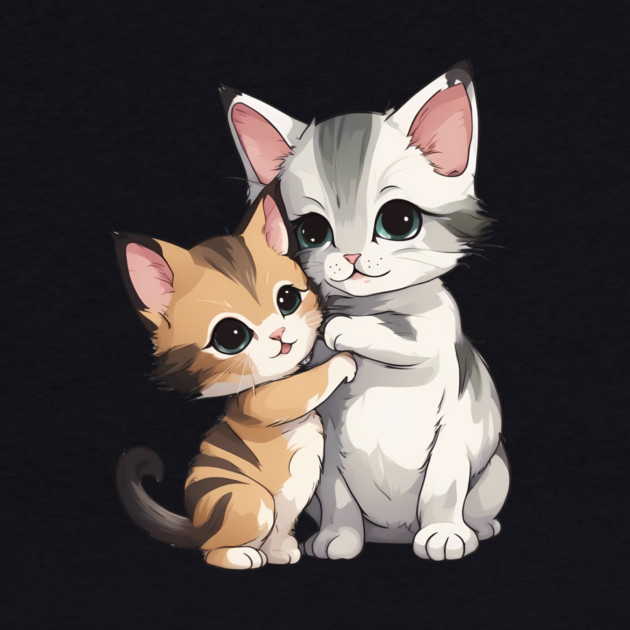 Playful Cats by animegirlnft