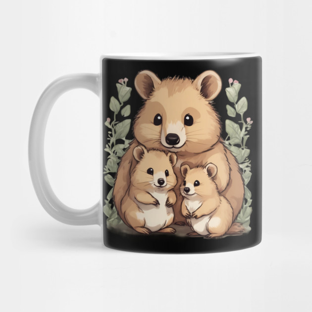 Quokka Happy Family by animegirlnft