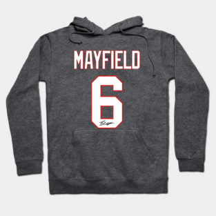 Baker Mayfield - Team Jersey # 6 v3 Hoodie
