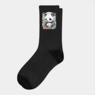 Cuta Panda Socks