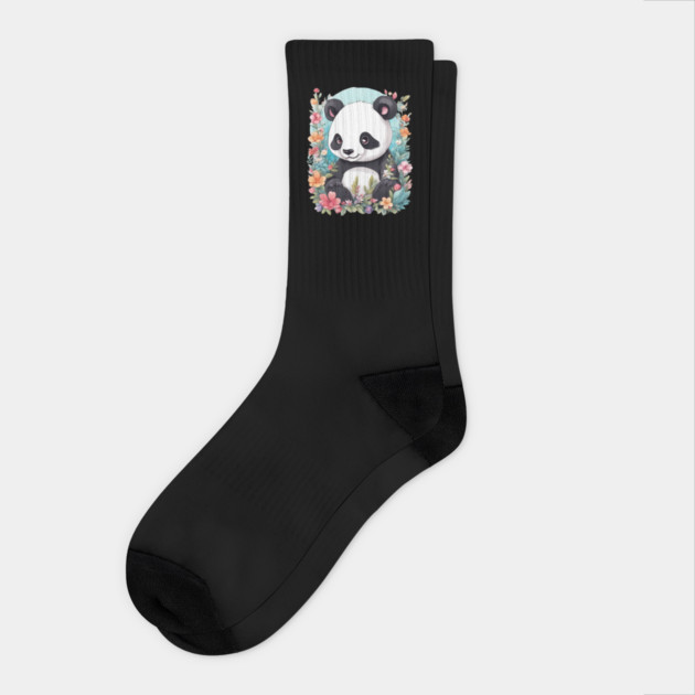 Cuta Panda Socks by animegirlnft