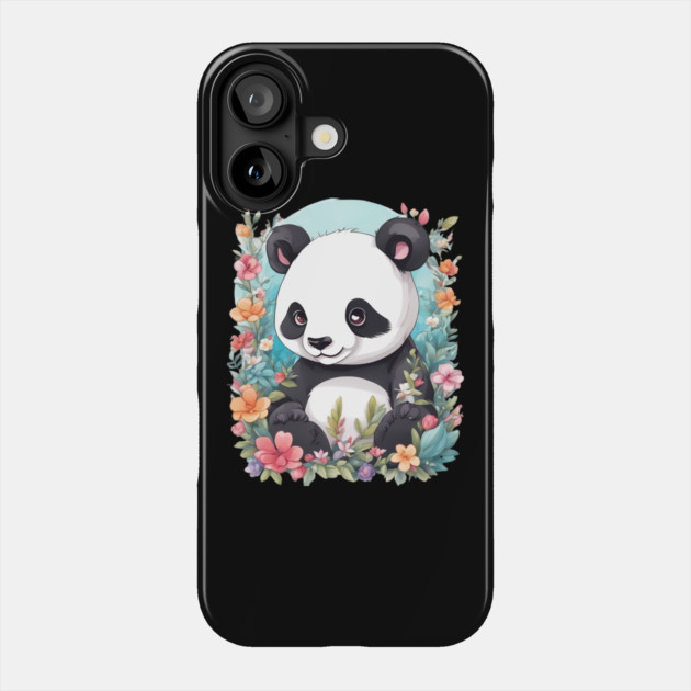 Cuta Panda Phone Case by animegirlnft