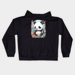 Cuta Panda Kids Hoodie