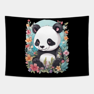 Cuta Panda Tapestry